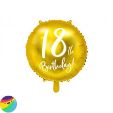 Folija balon - 18  Zlat